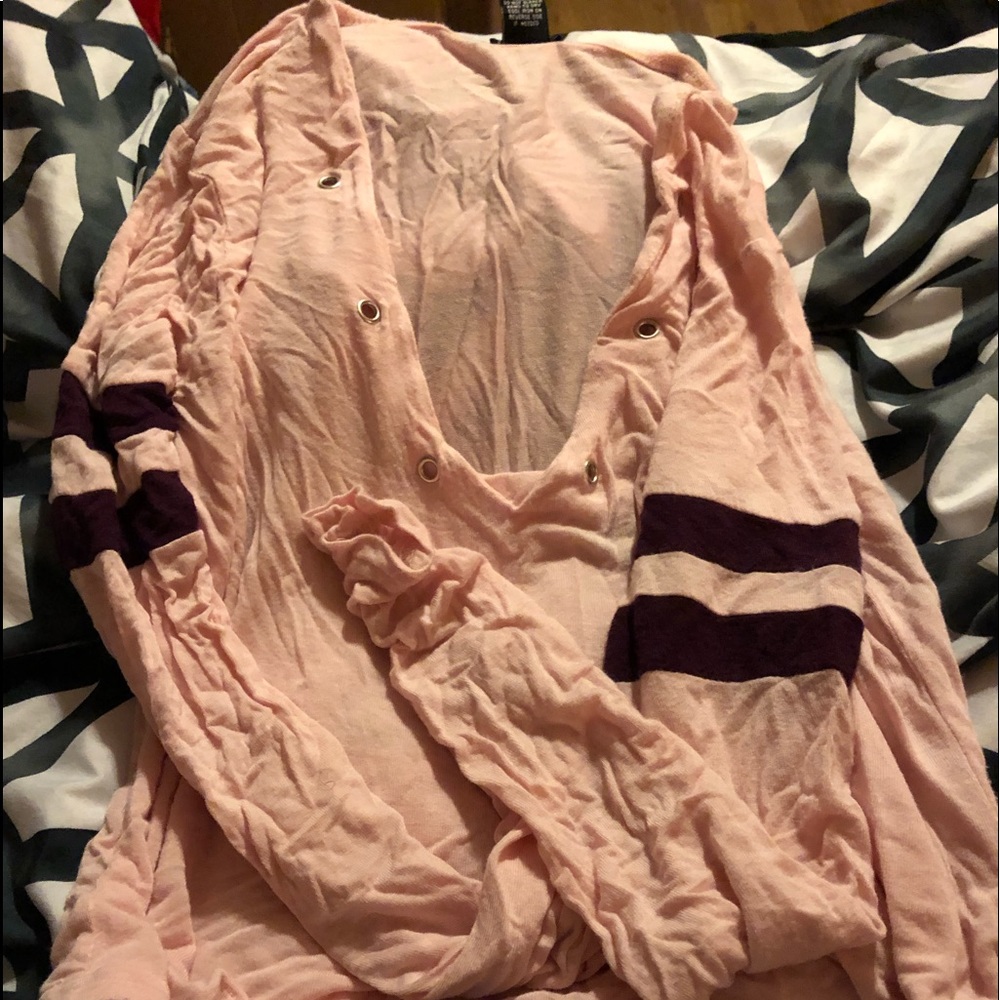 Long sleeve crop top